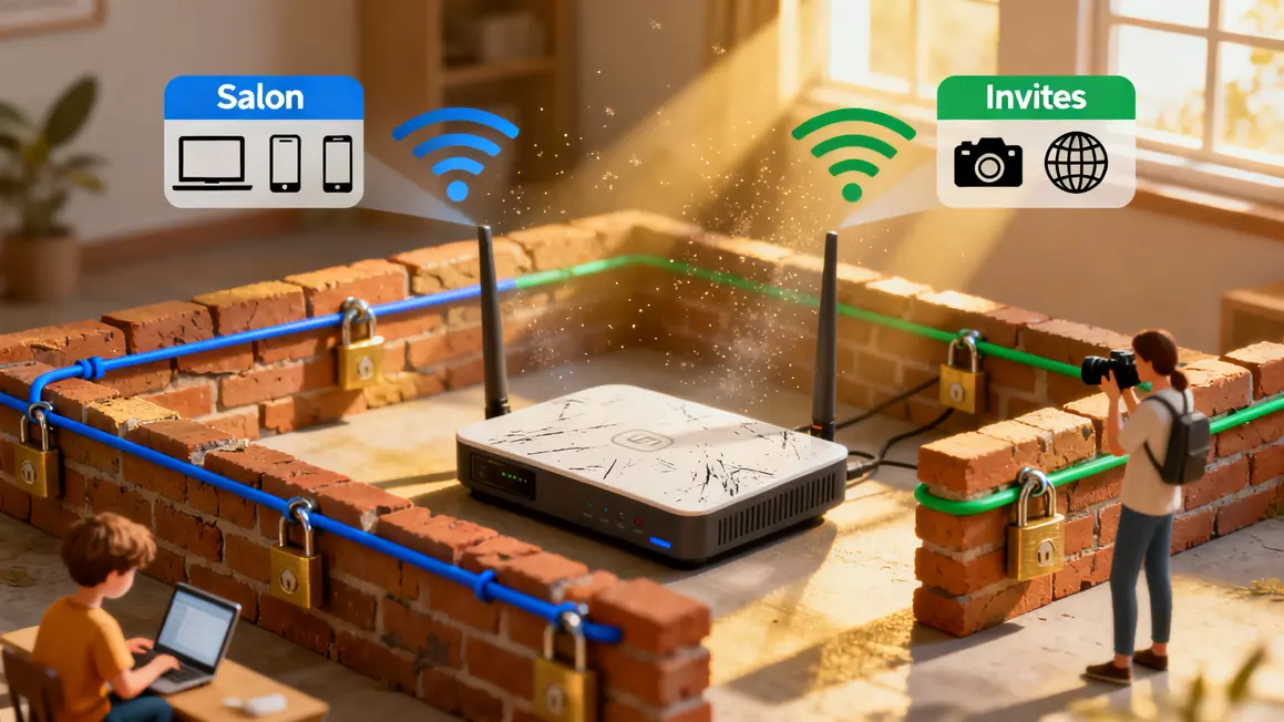 reseau invite segmentation securite Wi Fi