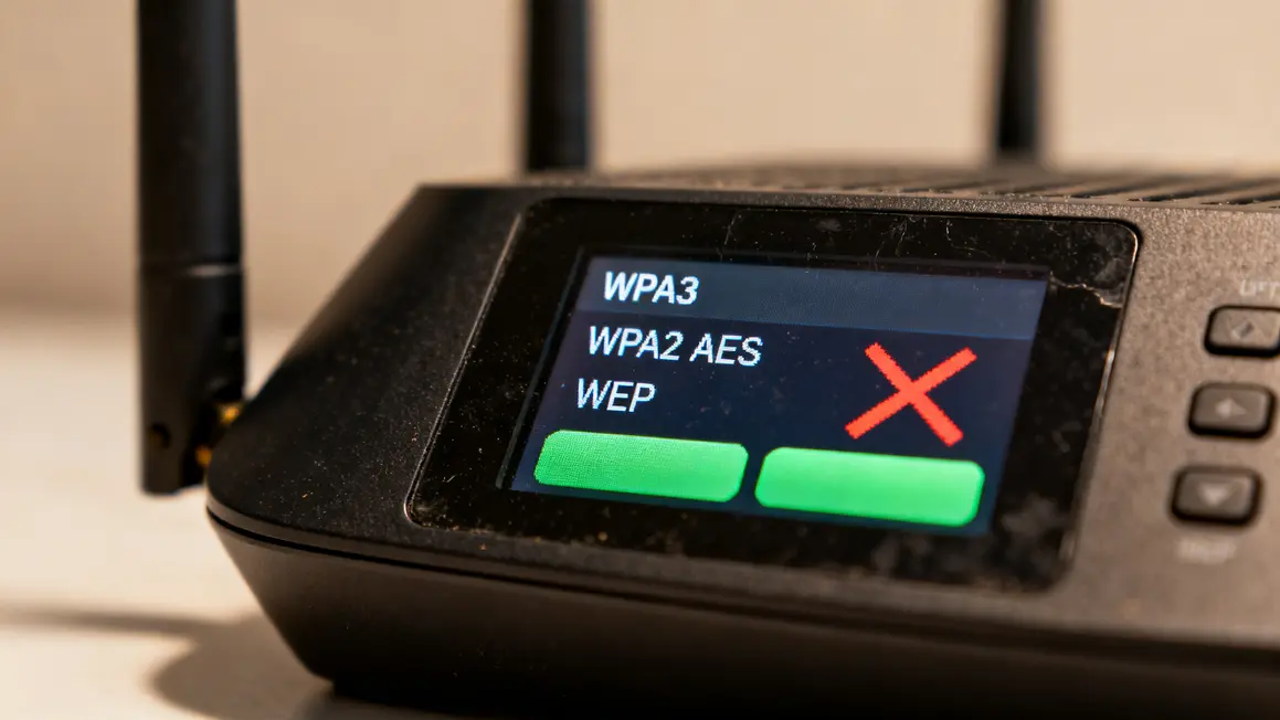 chiffrement wifi wpa3 wpa2 aes sur routeur