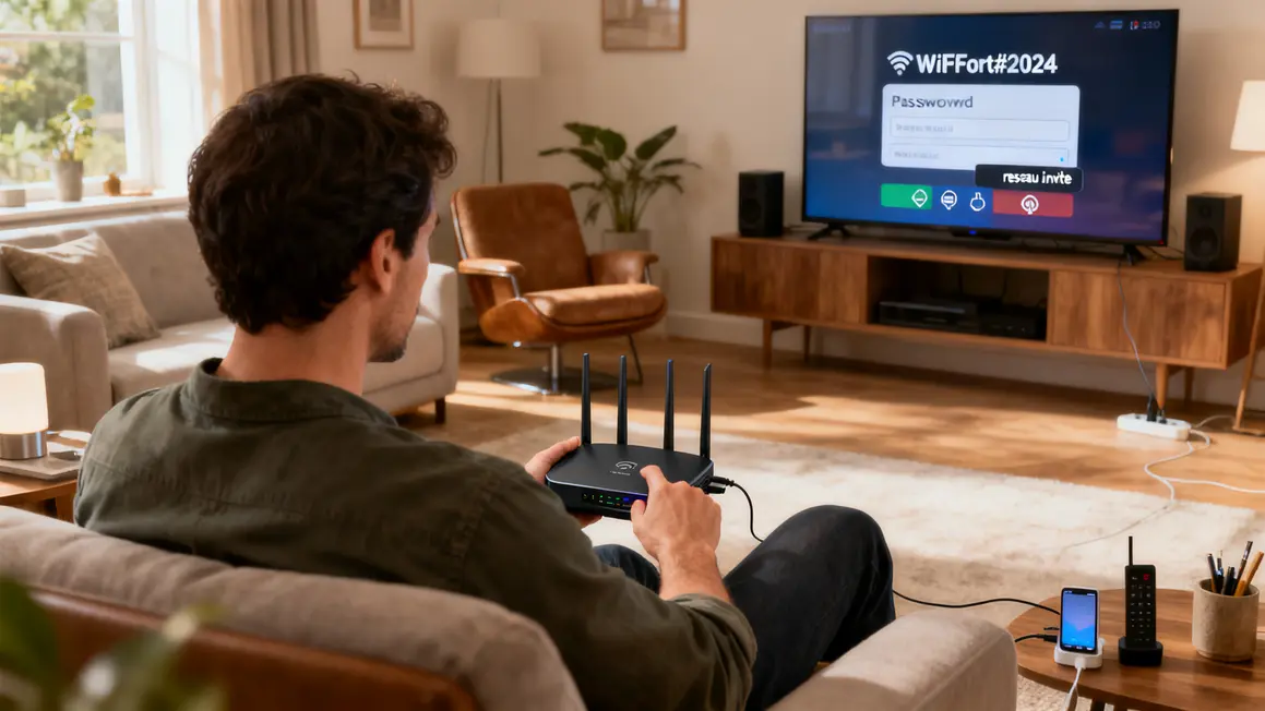 configuration securite Wi-Fi routeur domicile