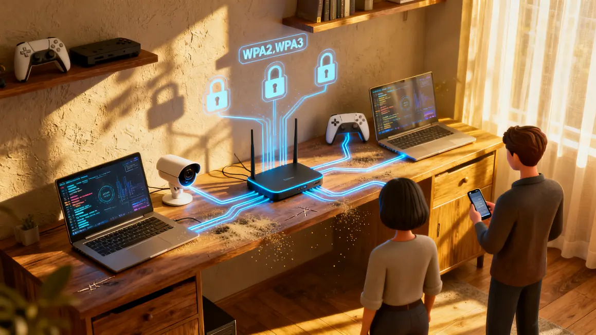 maison securite wifi appareils connectes