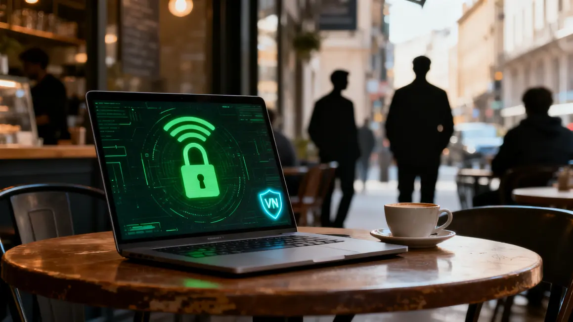 wifi public VPN protection café