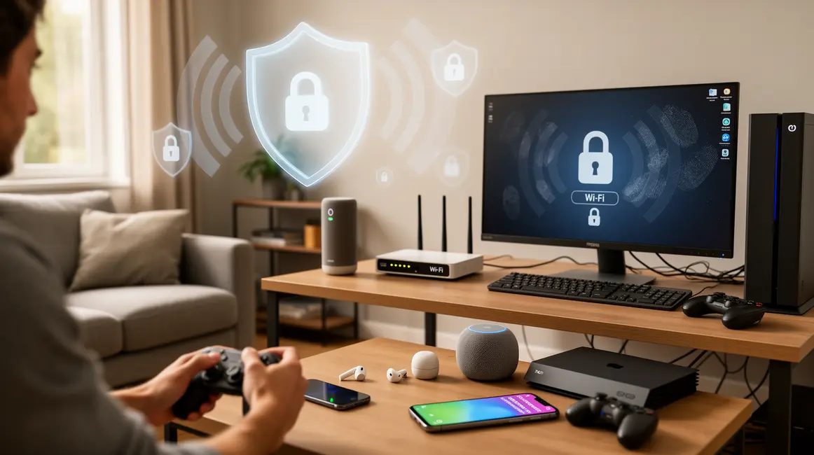 sécurité Wi-Fi pour appareils connectés à la maison