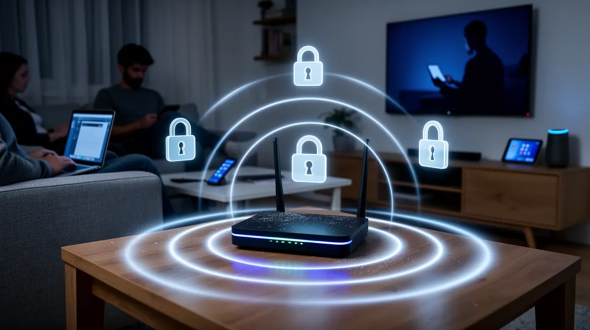 Sécurité Wi-Fi box Internet et appareils connectés