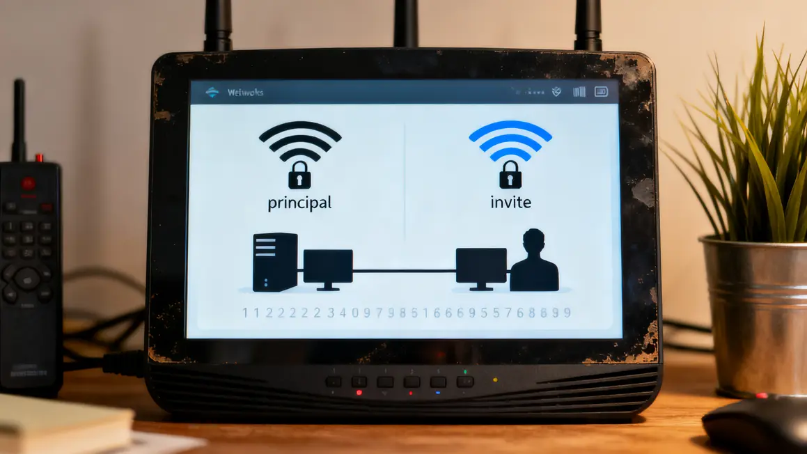 reseau Wi-Fi invite routeur securite