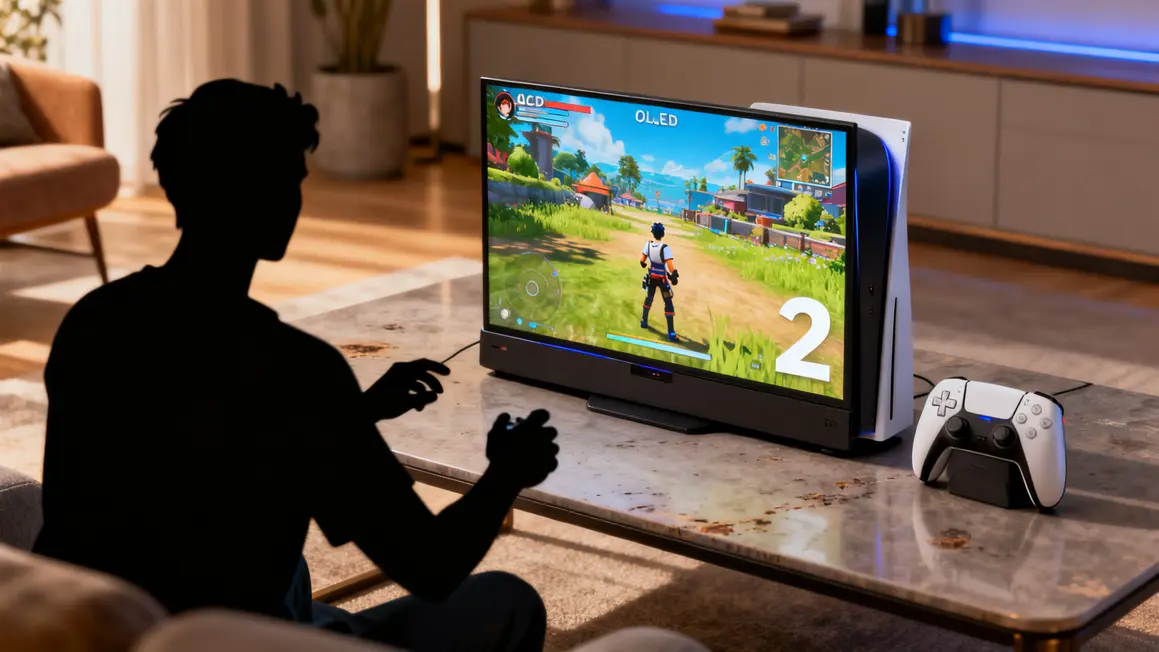 Switch Nintendo 2 OLED accessoires scene moderne