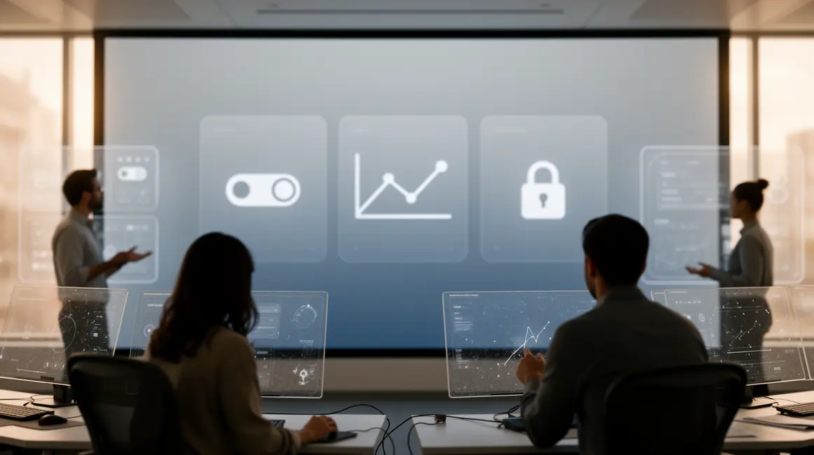 dashboard tech minimaliste controle under control