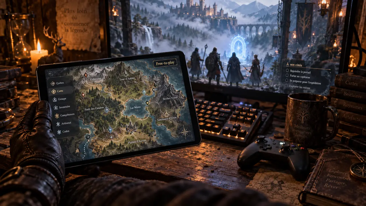 mmo rpg gratuit : choisir un MMORPG gratuit sur PC ou console