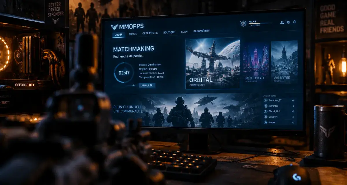 MMOFPS games : PlanetSide 2, PUBG, Warface sur PC-gaming