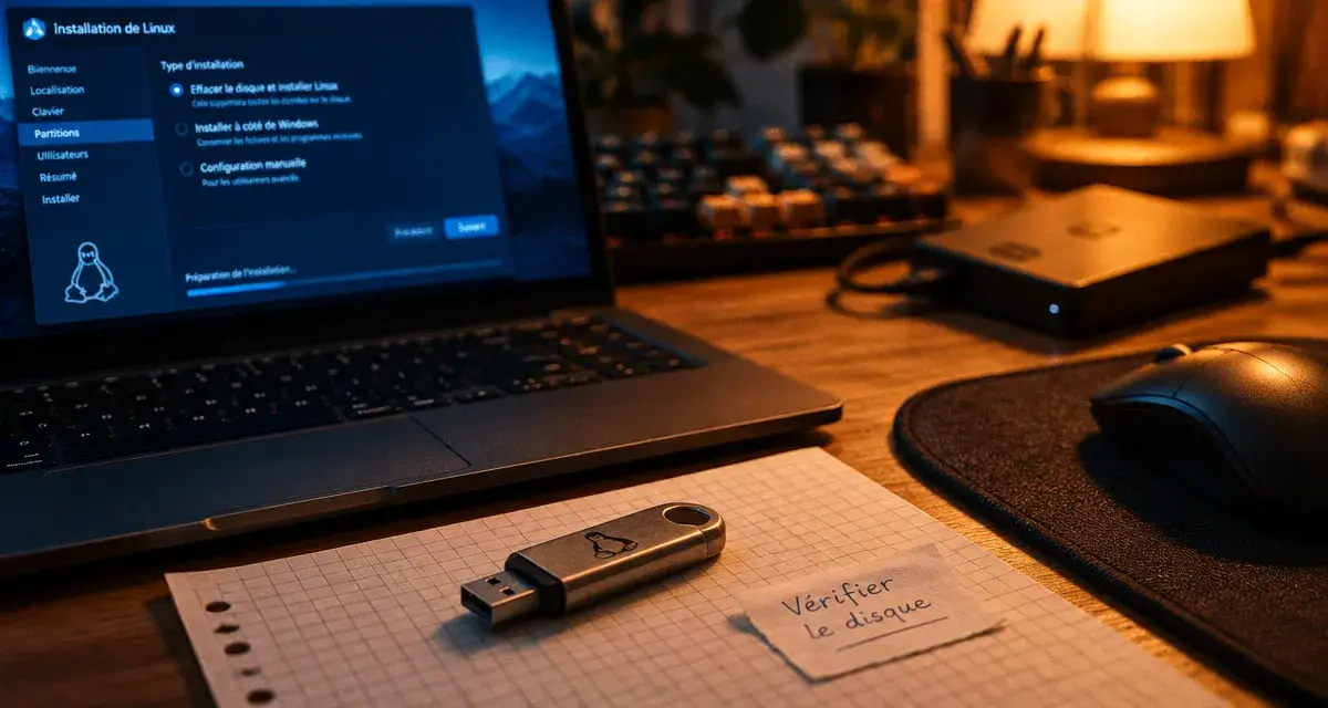 Pop! OS : erreur d’installation avec clé USB